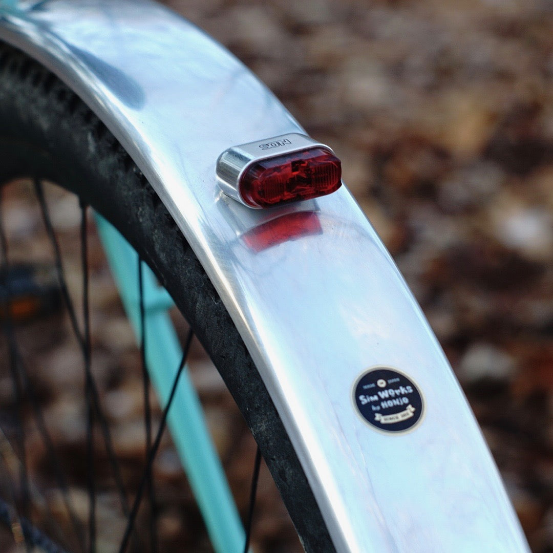 Cycle hot sale mudguard light