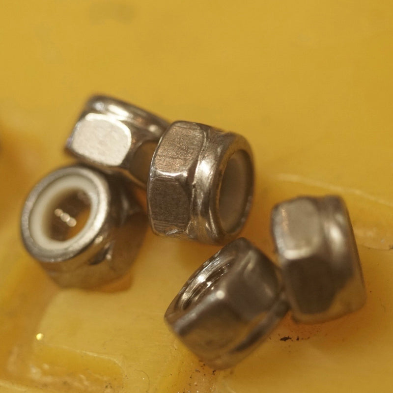 Nylock Stainless Steel Nuts